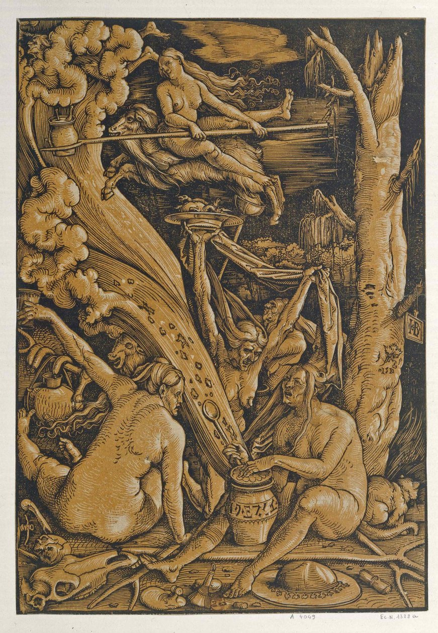 Hekser, 1510. av Baldung