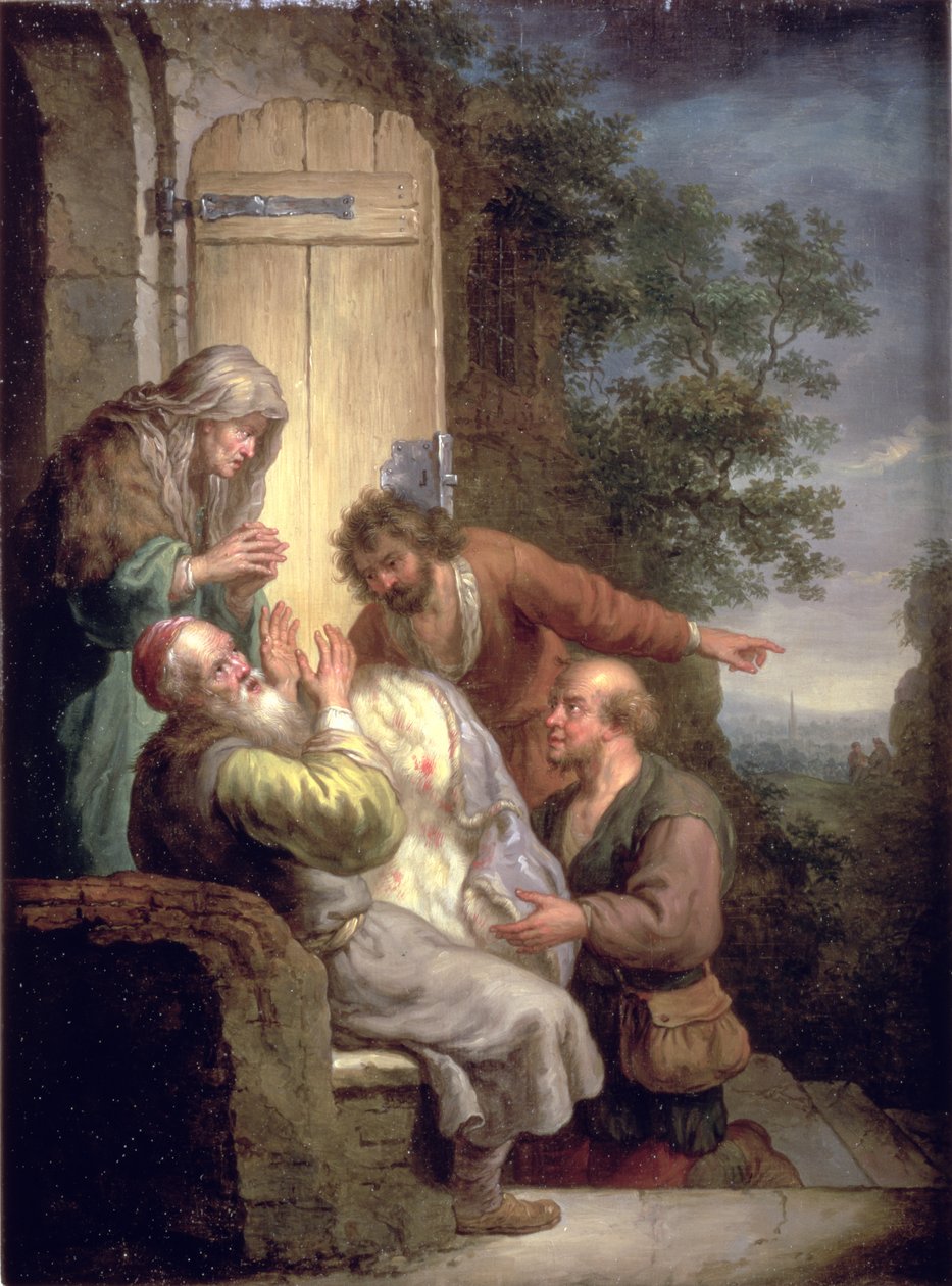 Jakob presenterte Josefs kåpe av Balthasar Beschey