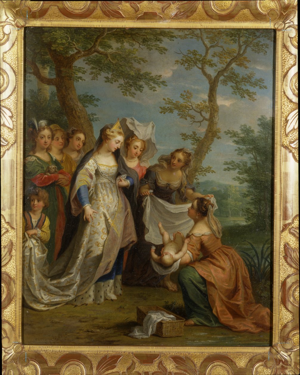 Funnet av Moses av Balthasar Beschey