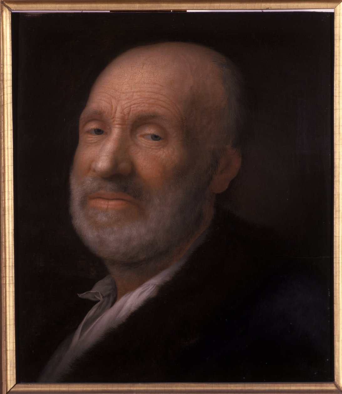 Portrett av en gammel mann av Balthasar Denner