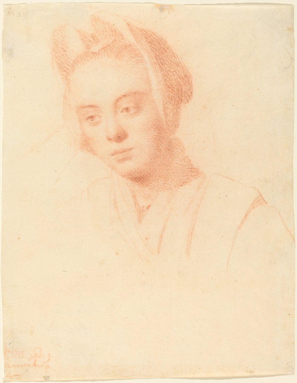 Kunstnerens kone Esther av Balthasar Denner