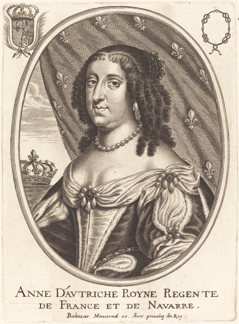 Anne av Østerrike av Balthasar Moncornet