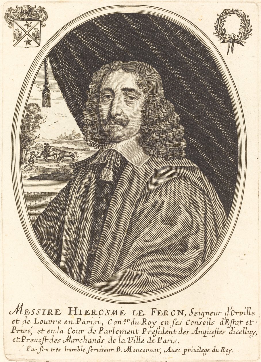 John Le Feron av Balthasar Moncornet
