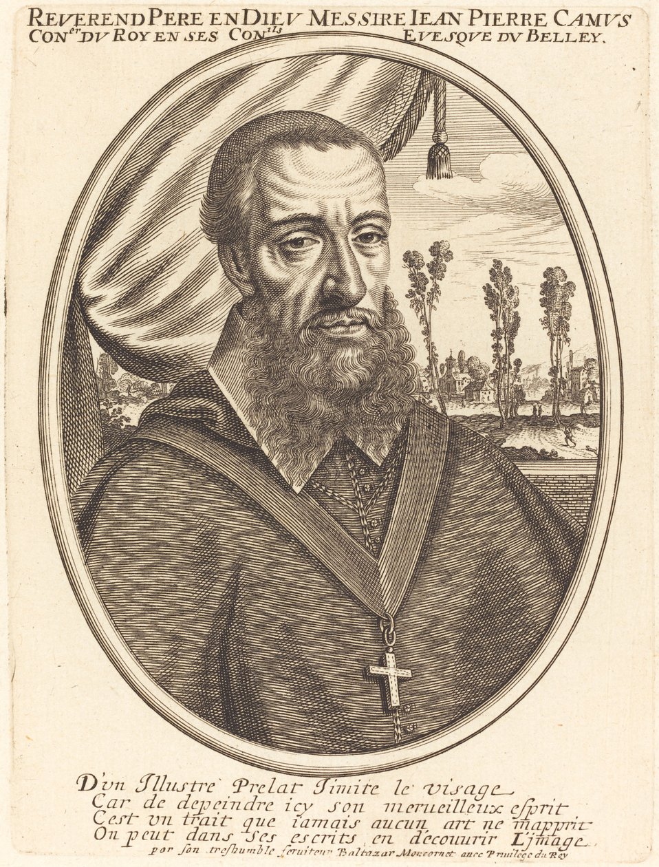 Jean-Pierre Camus av Balthasar Moncornet