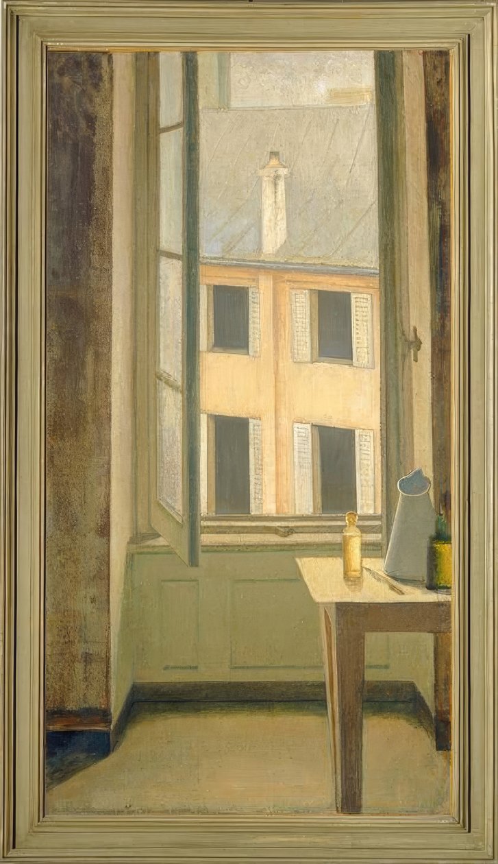 Vinduet, Cour de Rohan av Balthus Klossowski de Rola