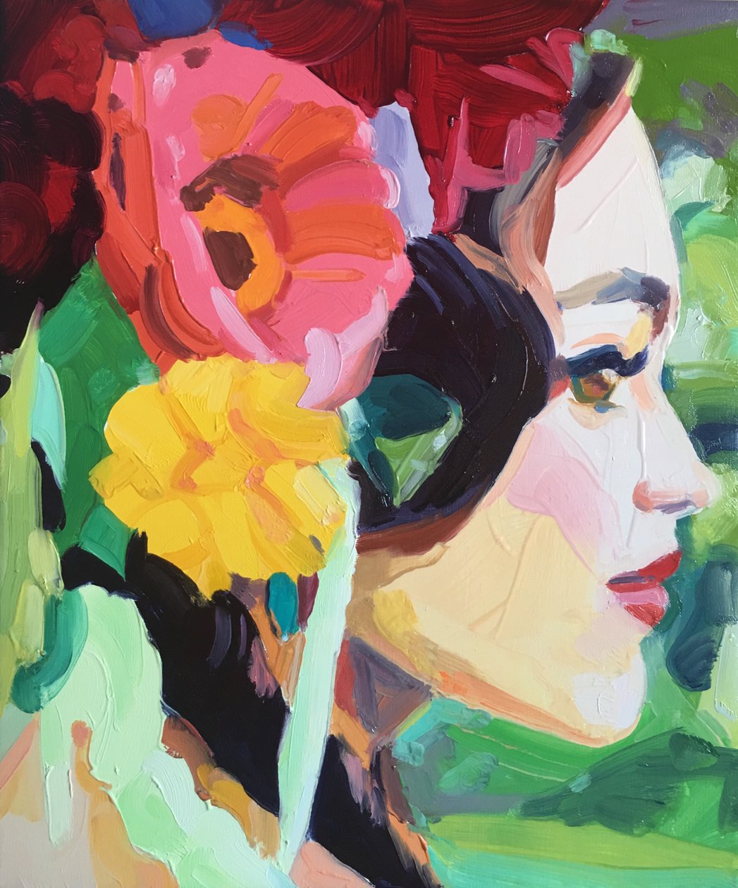"Elektriske drømmer", 2018 av Barbara Hoogeweegen