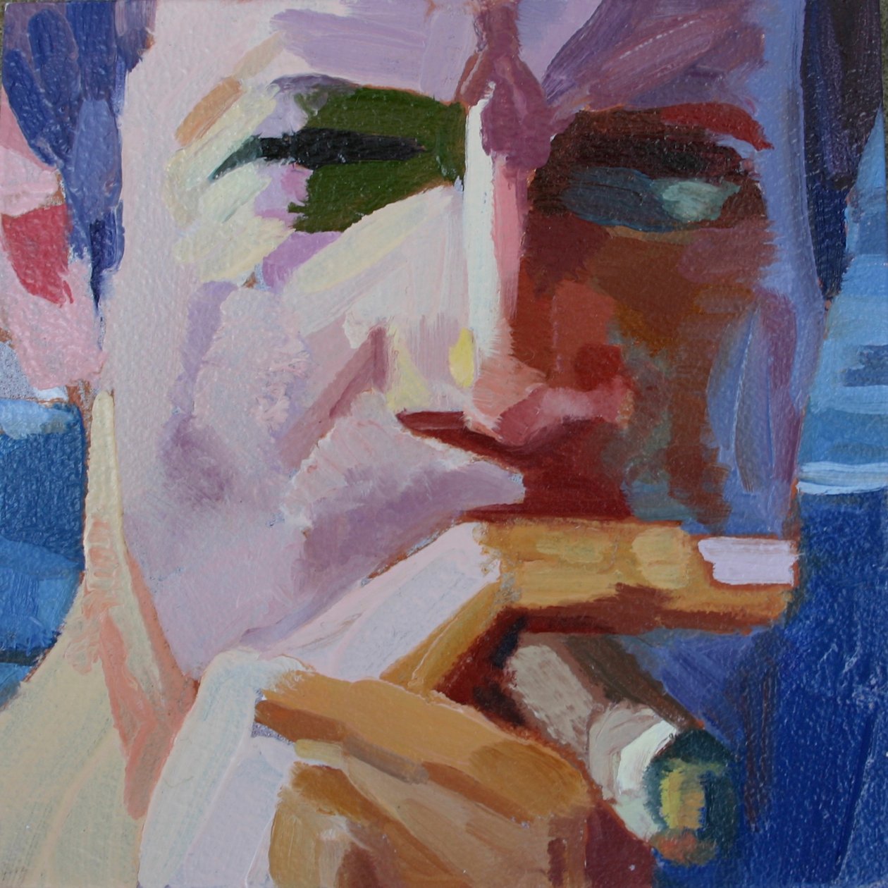 'Face 20', 2012 av Barbara Hoogeweegen
