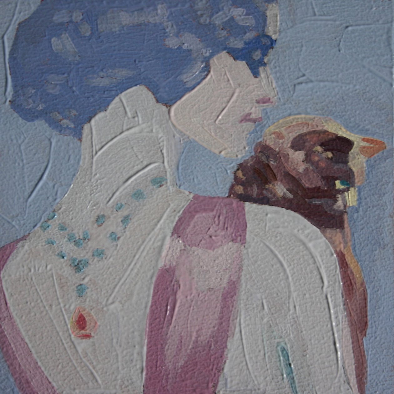 'Face 8', 2012 av Barbara Hoogeweegen