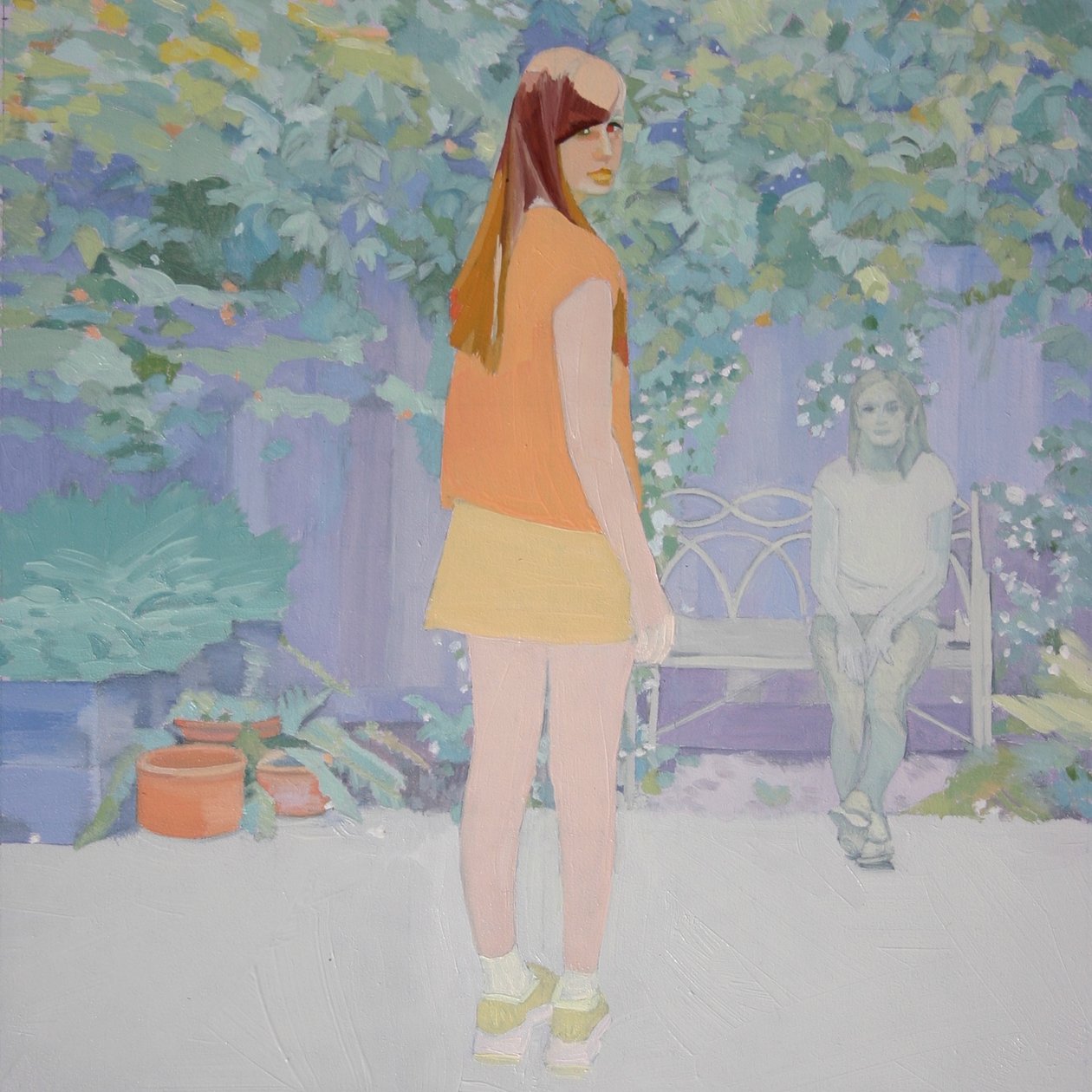 'Girl on Fire', 2014 av Barbara Hoogeweegen
