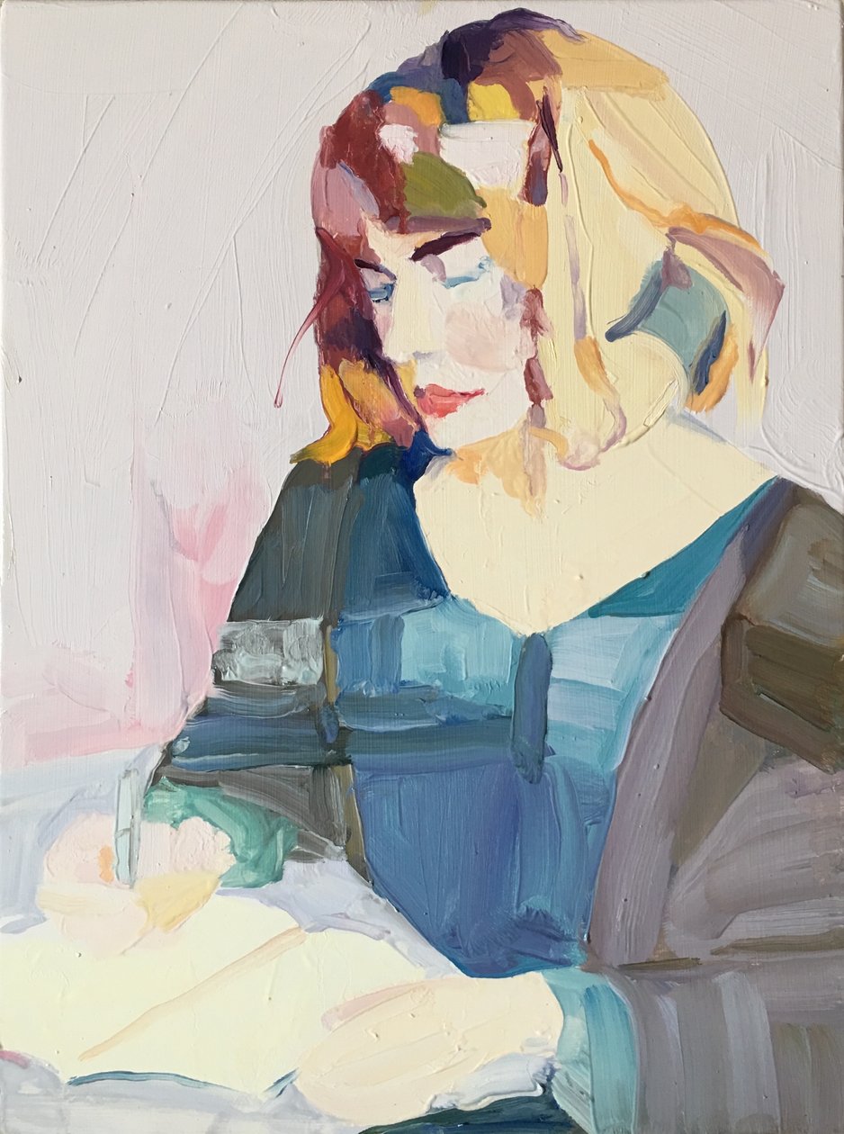 "Stille", 2017 av Barbara Hoogeweegen