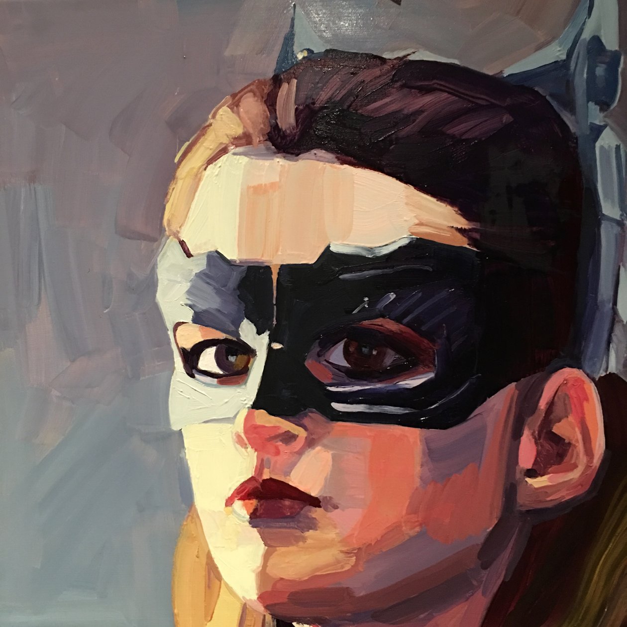 superhelt, 2016 av Barbara Hoogeweegen