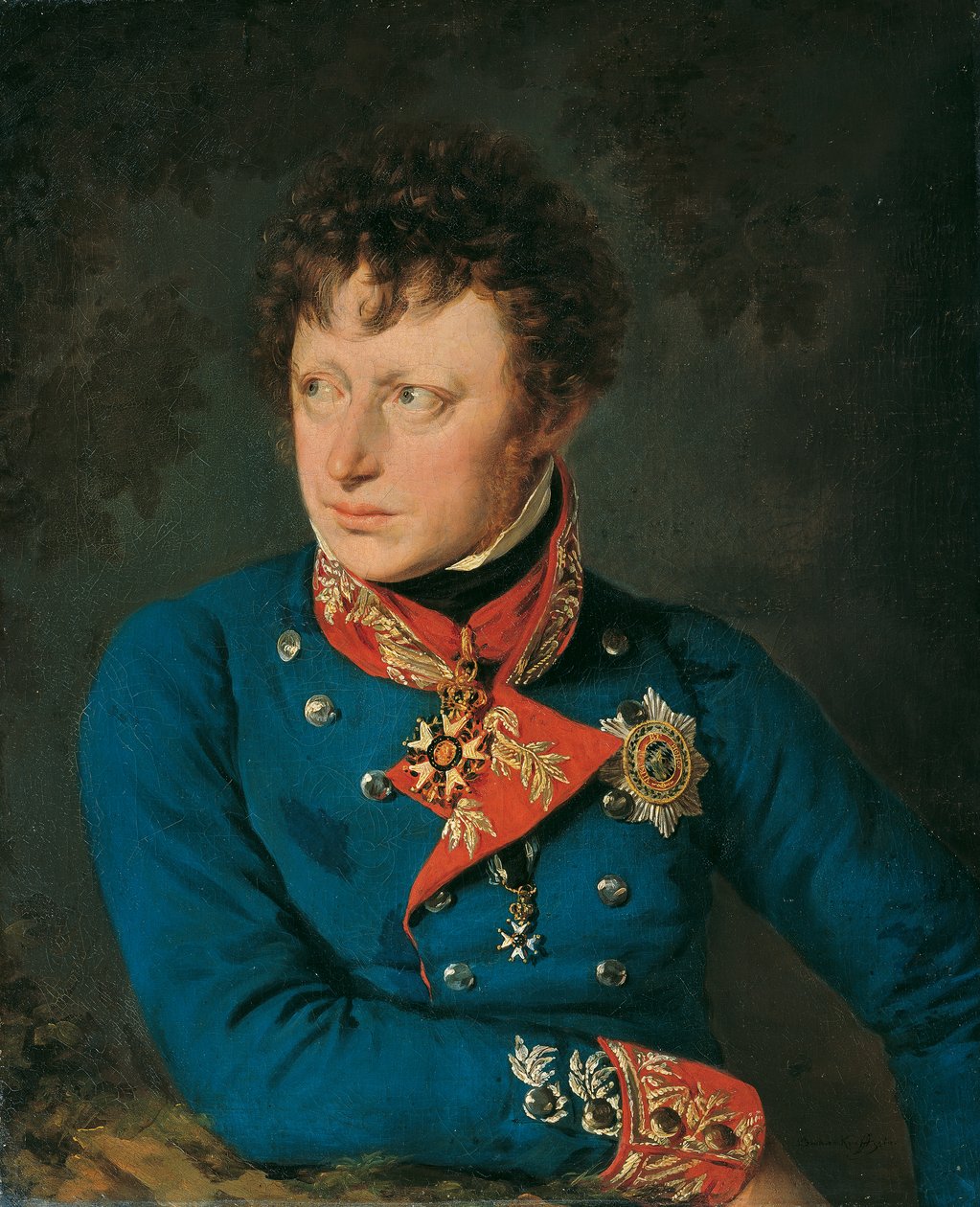 Den bayerske generalløytnanten Clemens Freiherr von Raglovich av Barbara Krafft
