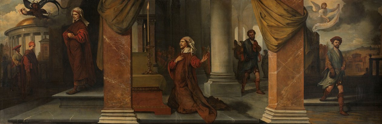 Fariseeren og tolleren av Barent Fabritius