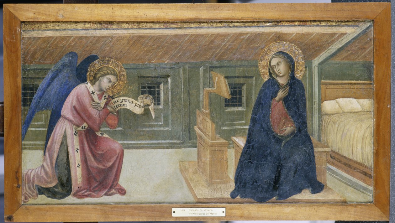 Bebudelsen (tempera på poppeltre) av Barnaba da Modena