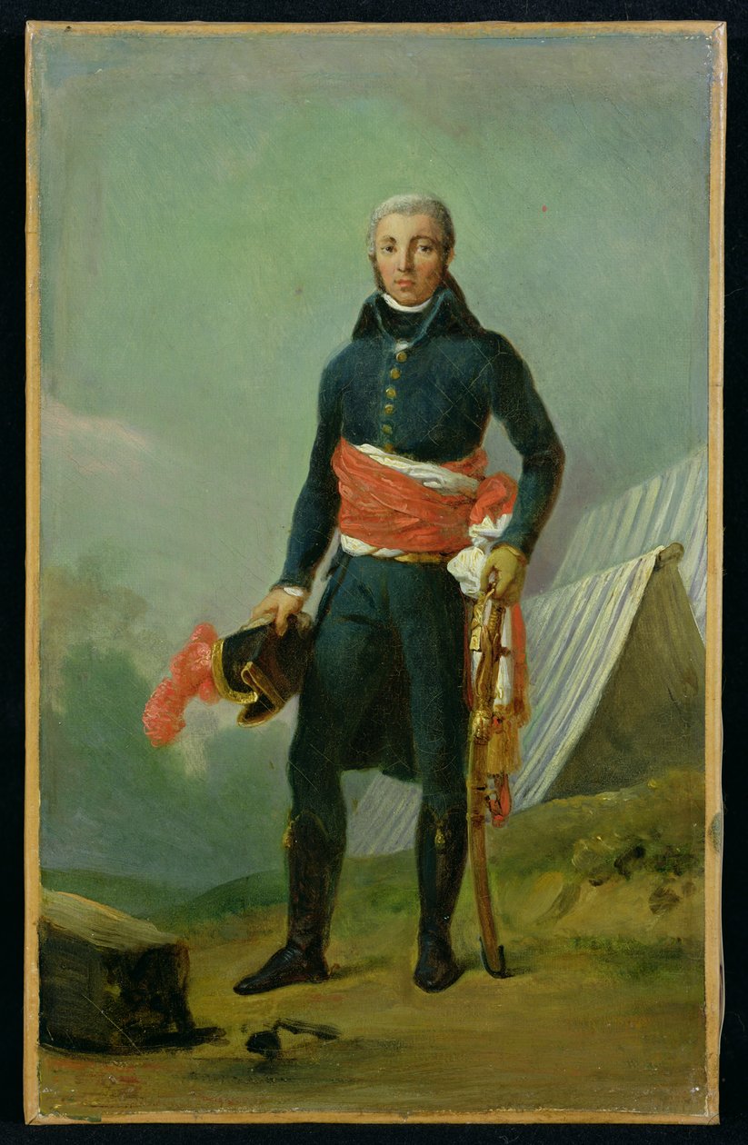 General Jean-Victor Moreau (1763-1813) av Baron François Pascal Simon Gérard