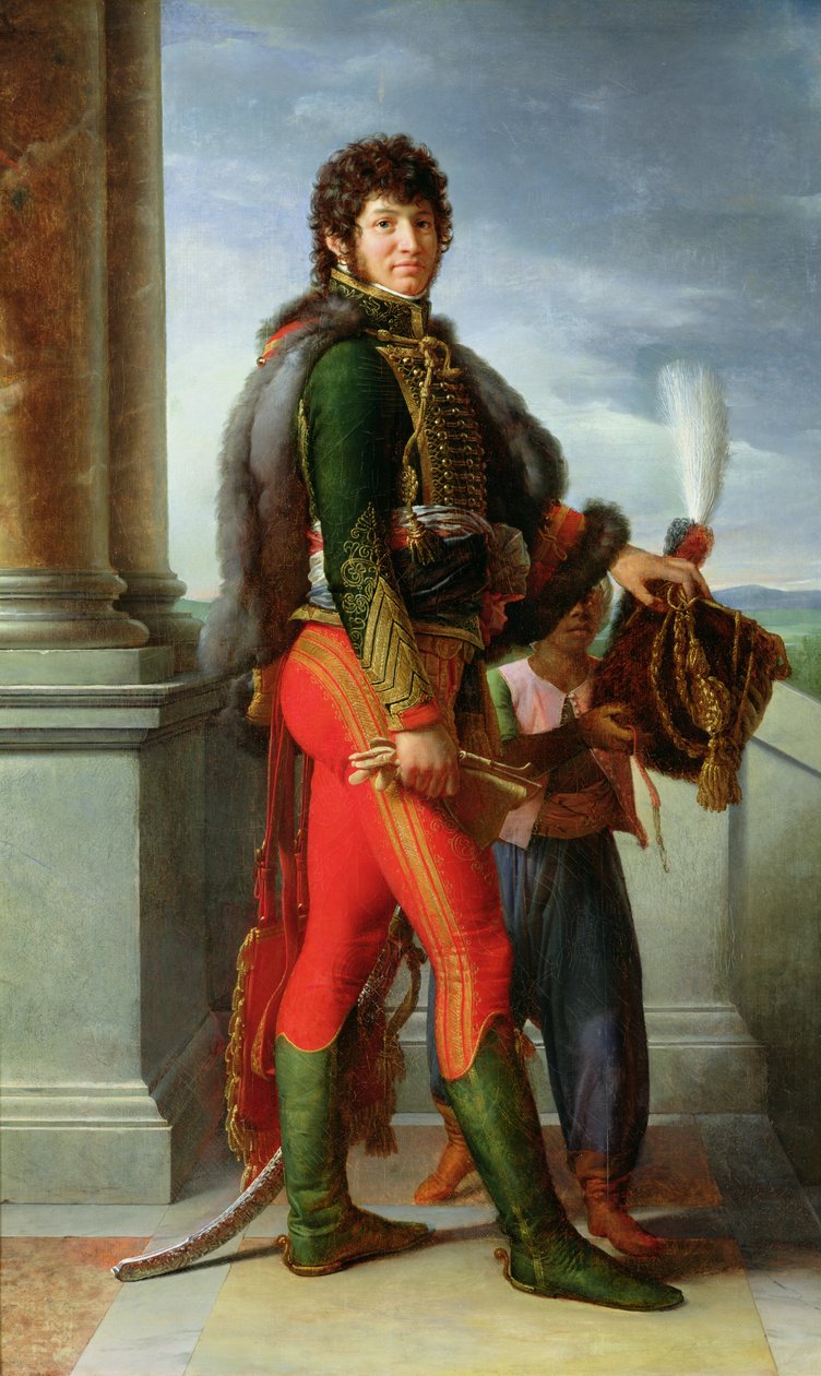 Joachim Murat (1767-1815) 1801 av Baron François Pascal Simon Gérard