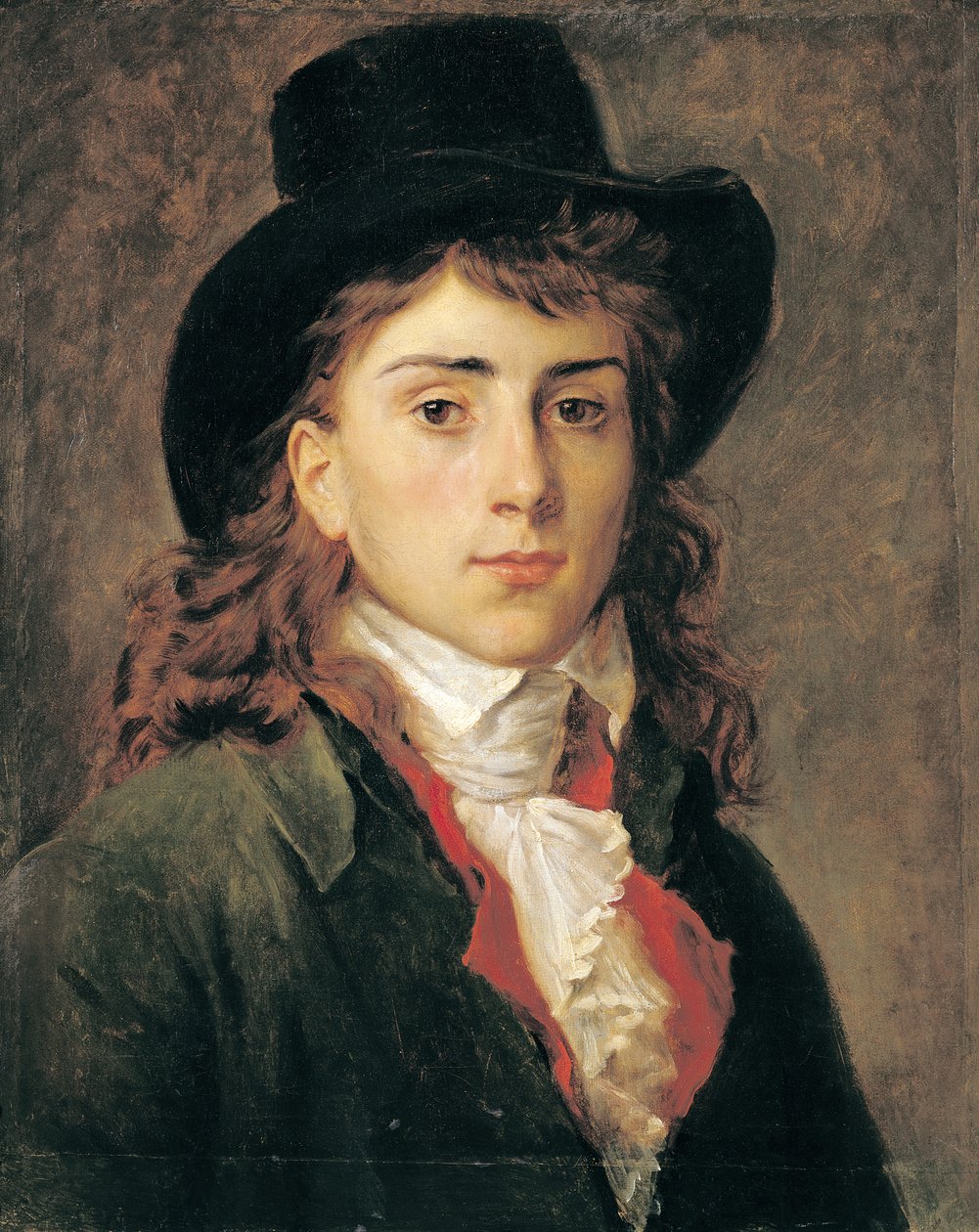 Portrett av baron Antoine Jean Gros (1771-1835) 20 år gammel av Baron François Pascal Simon Gérard