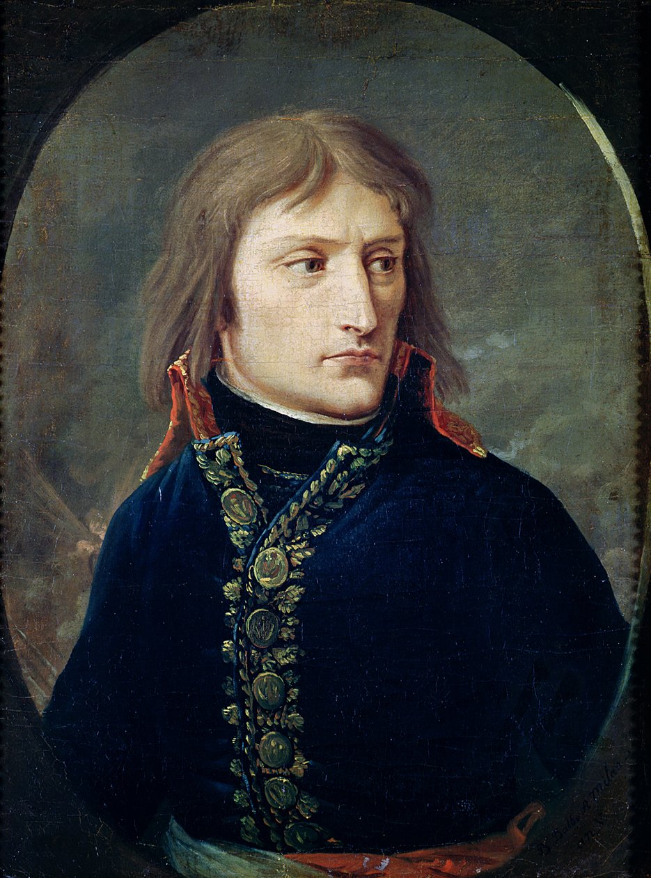 Napoleon Bonaparte (1769-1821) som sjef for den italienske hæren, 1796-97 av Baron Louis Albert Bacler d