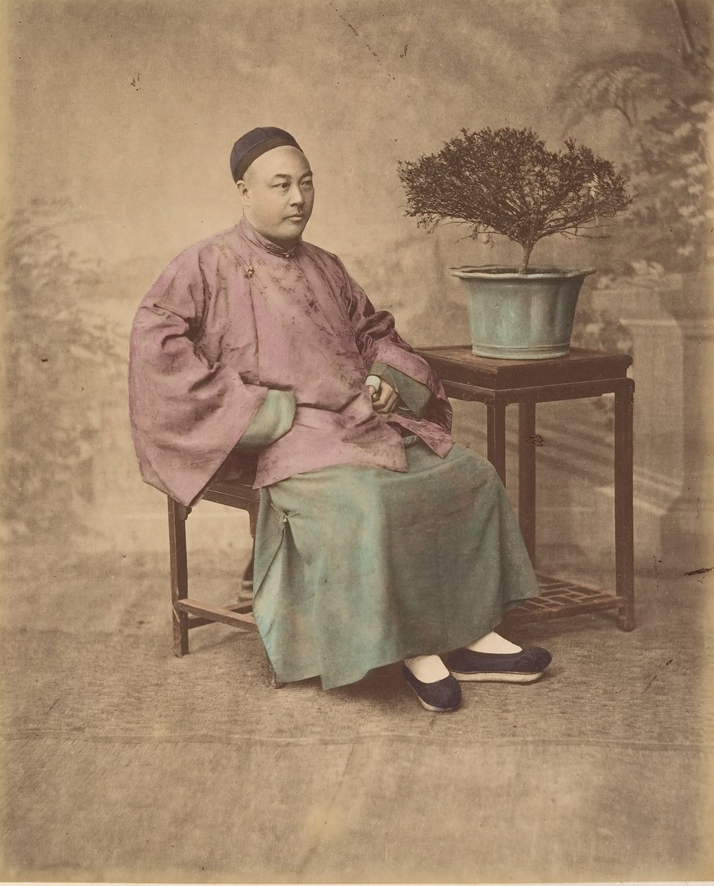Kjøpmann, 1870-tallet. av Baron Raimund von Stillfried