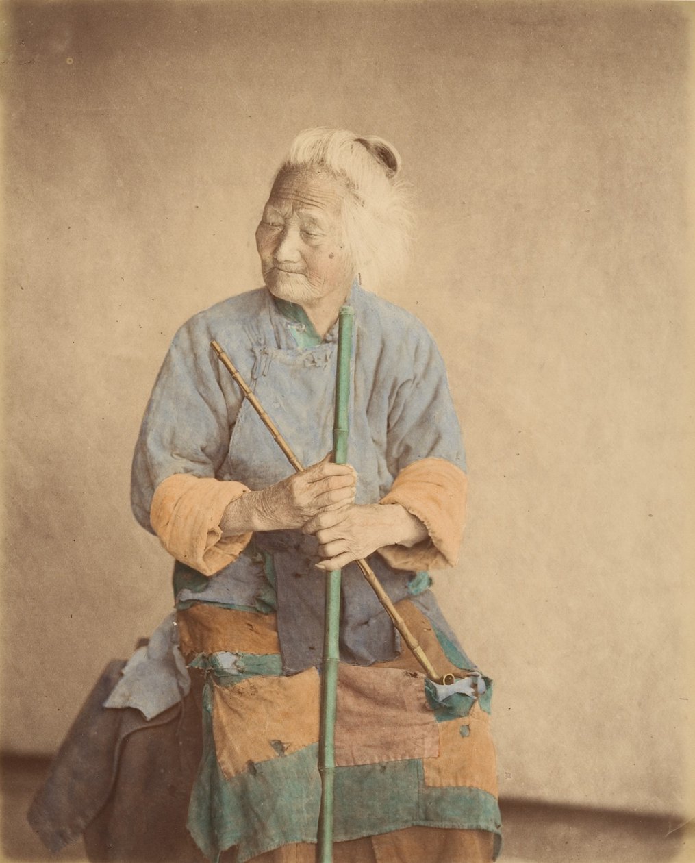 Gammel tigger, 1870-tallet. av Baron Raimund von Stillfried