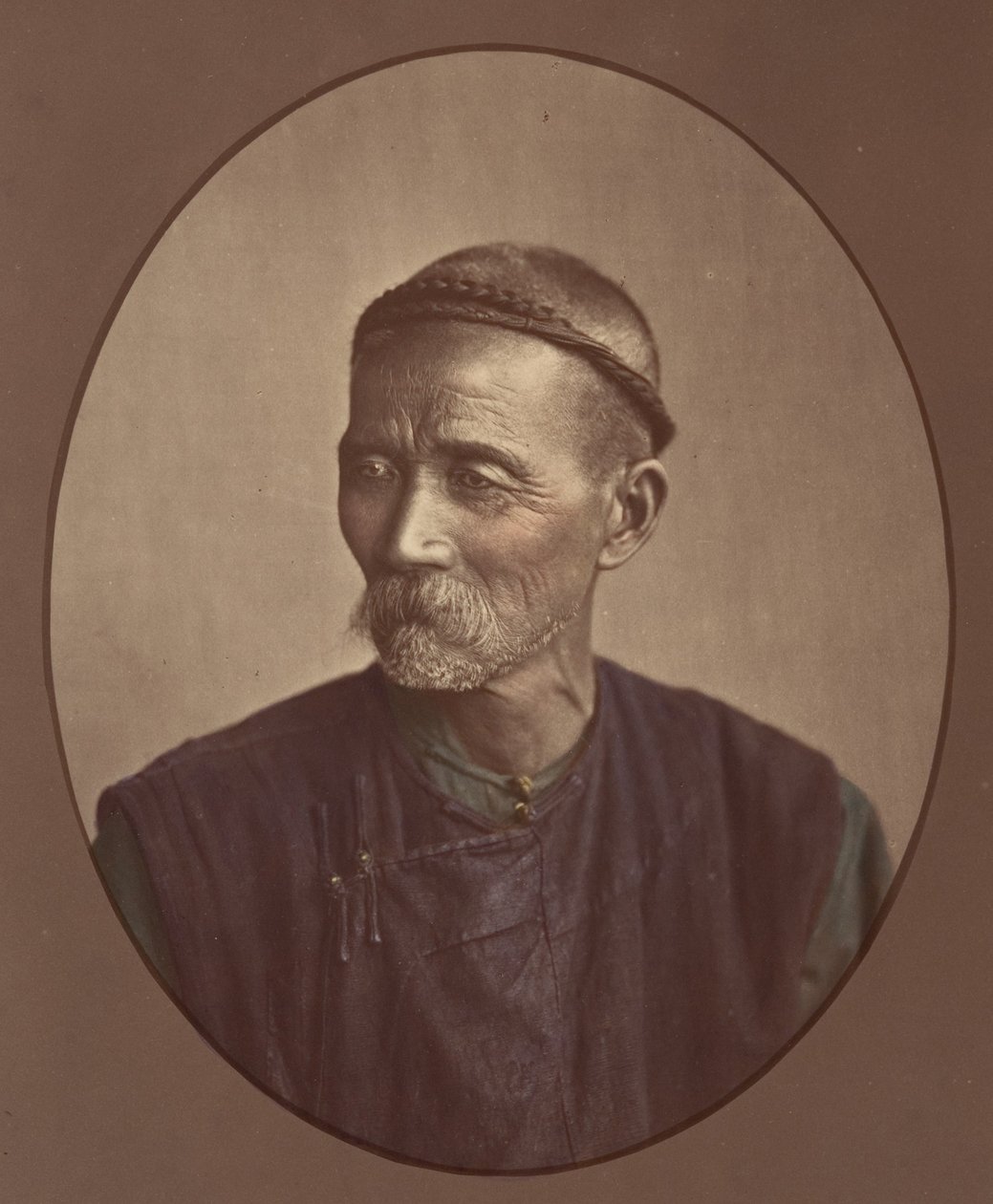 Gammel kinesisk fra Kanton, 1870-tallet. av Baron Raimund von Stillfried