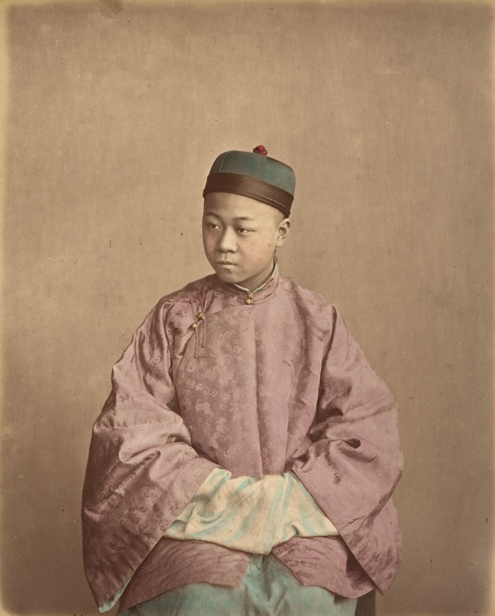[Ung kinesisk gentleman], 1870-tallet. av Baron Raimund von Stillfried