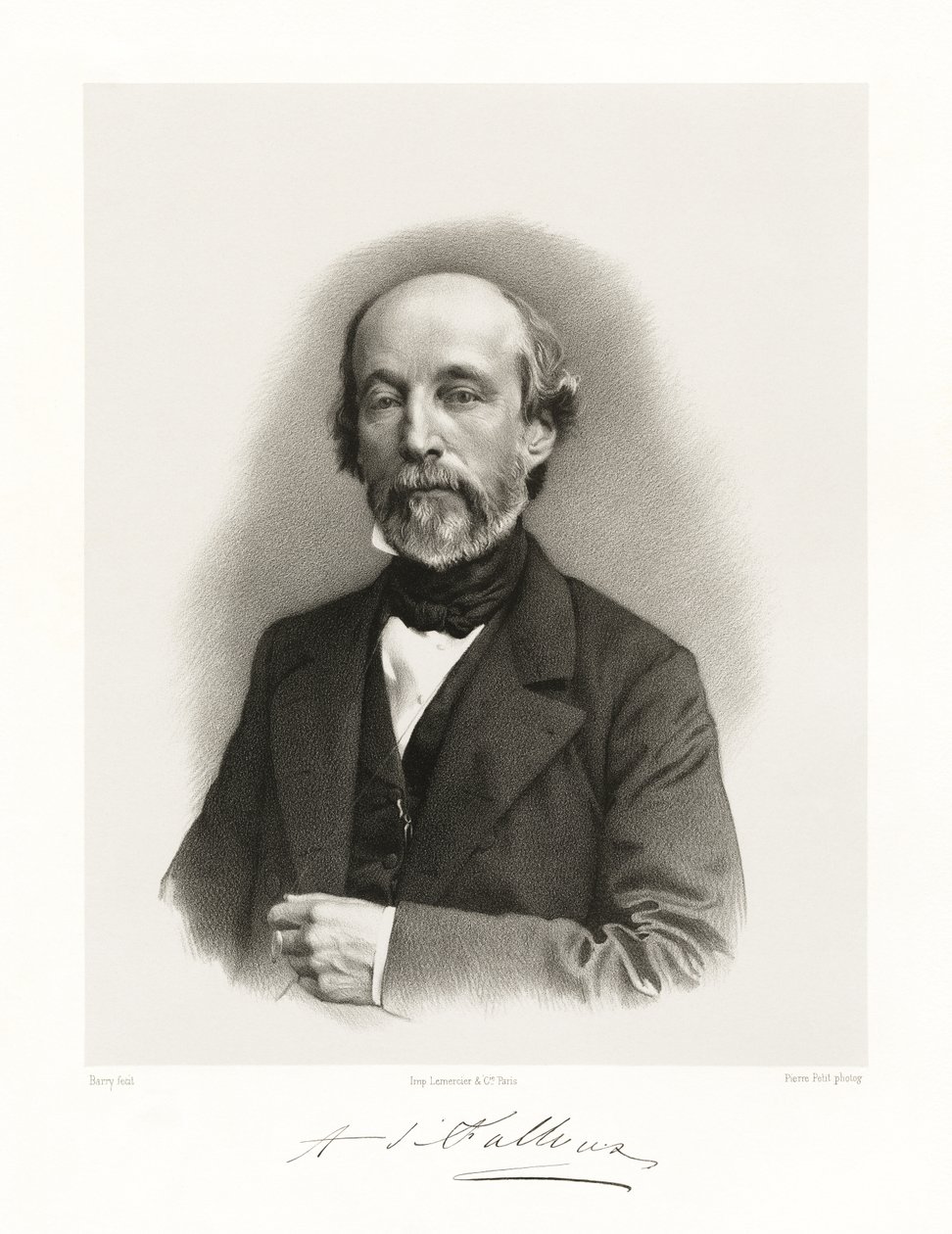 Frédéric Alfred Pierre, greve av Falloux, 1865-66 av Barry