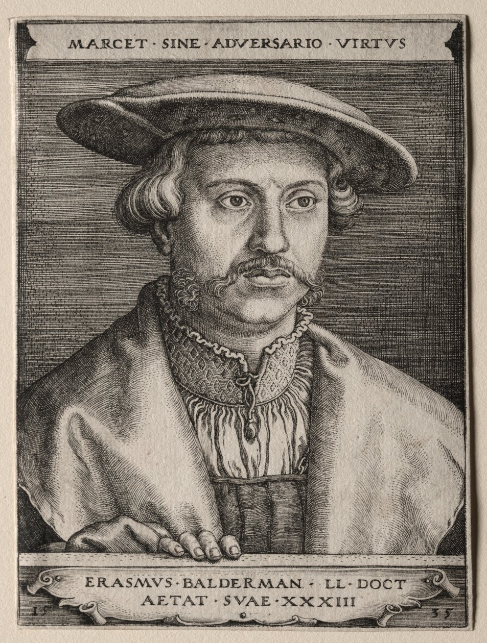Erasmus Balderman av Barthel Beham