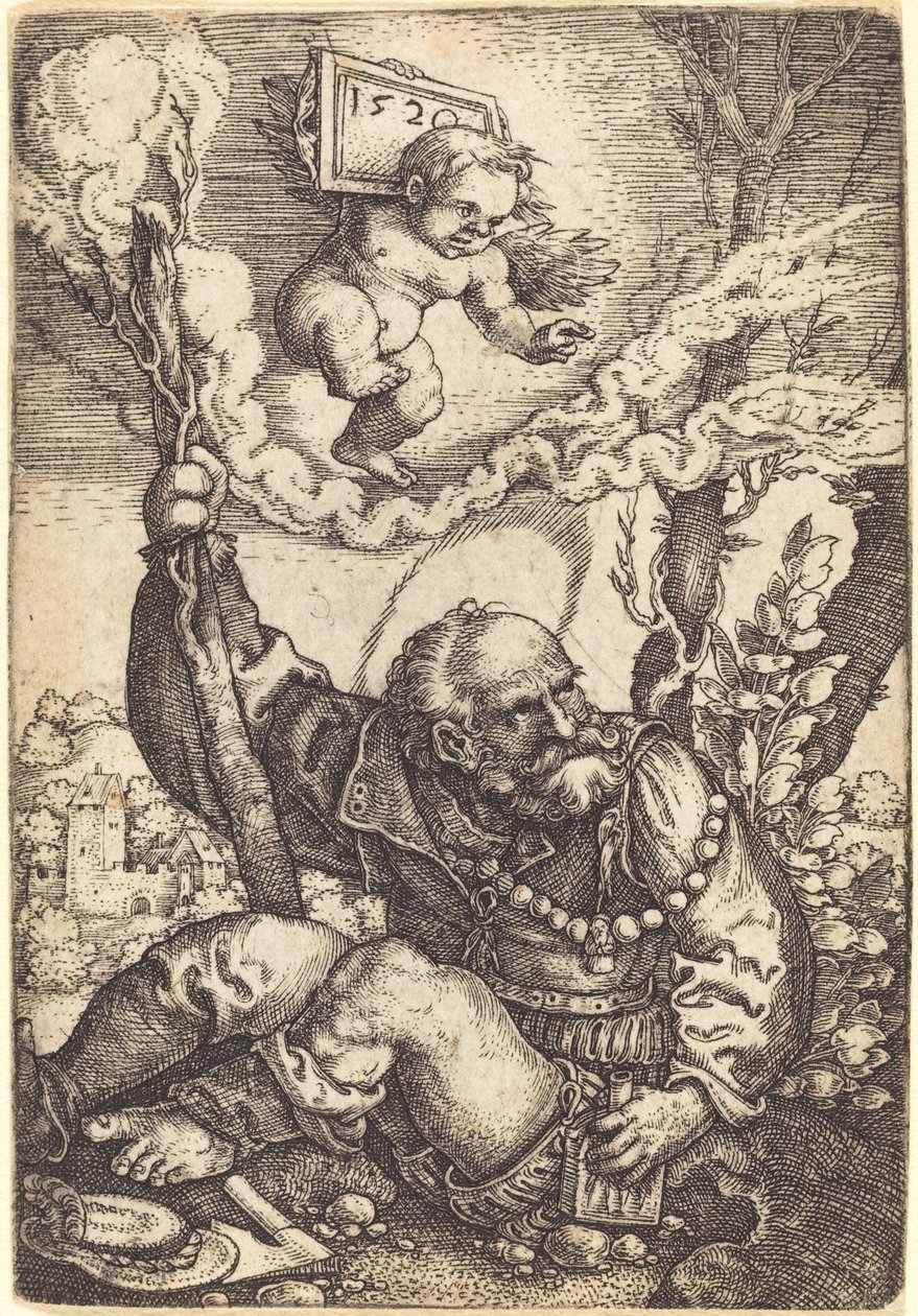 Den hellige Christopher av Barthel Beham