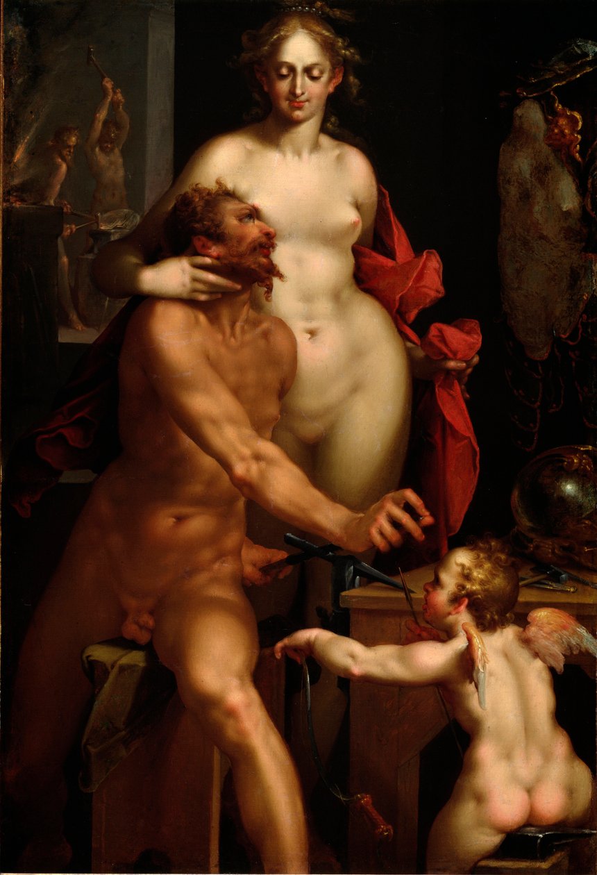 Venus og Vulcan (maleri av Bartholomaeus Spranger