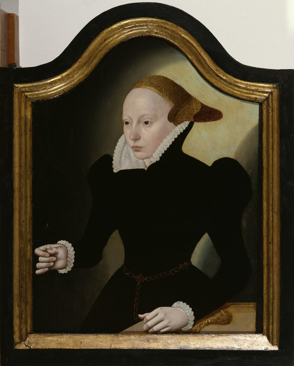 Portrett av en ung kvinne av Bartholomaeus Bruyn