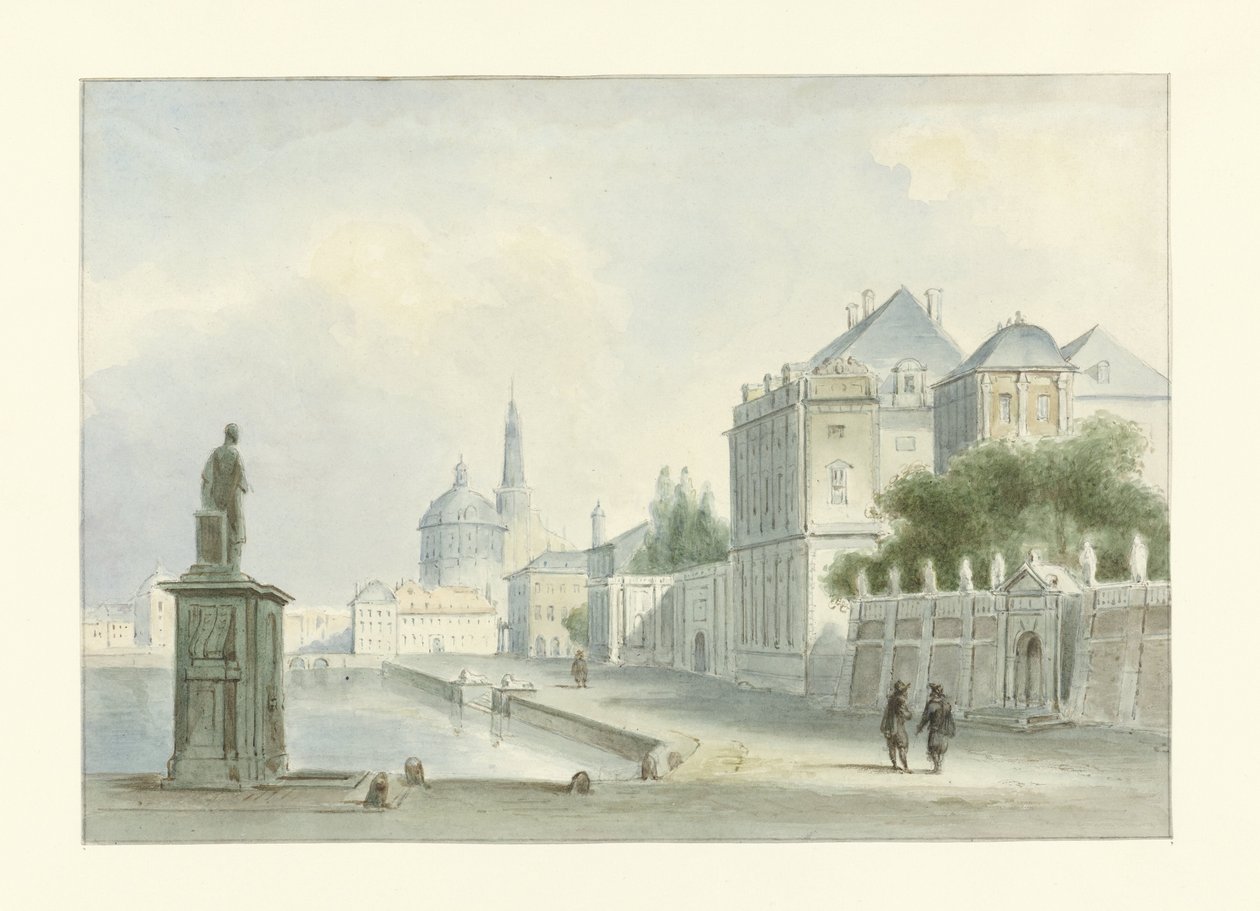 Italiensk bybilde av Bartholomeus Johannes van Hove