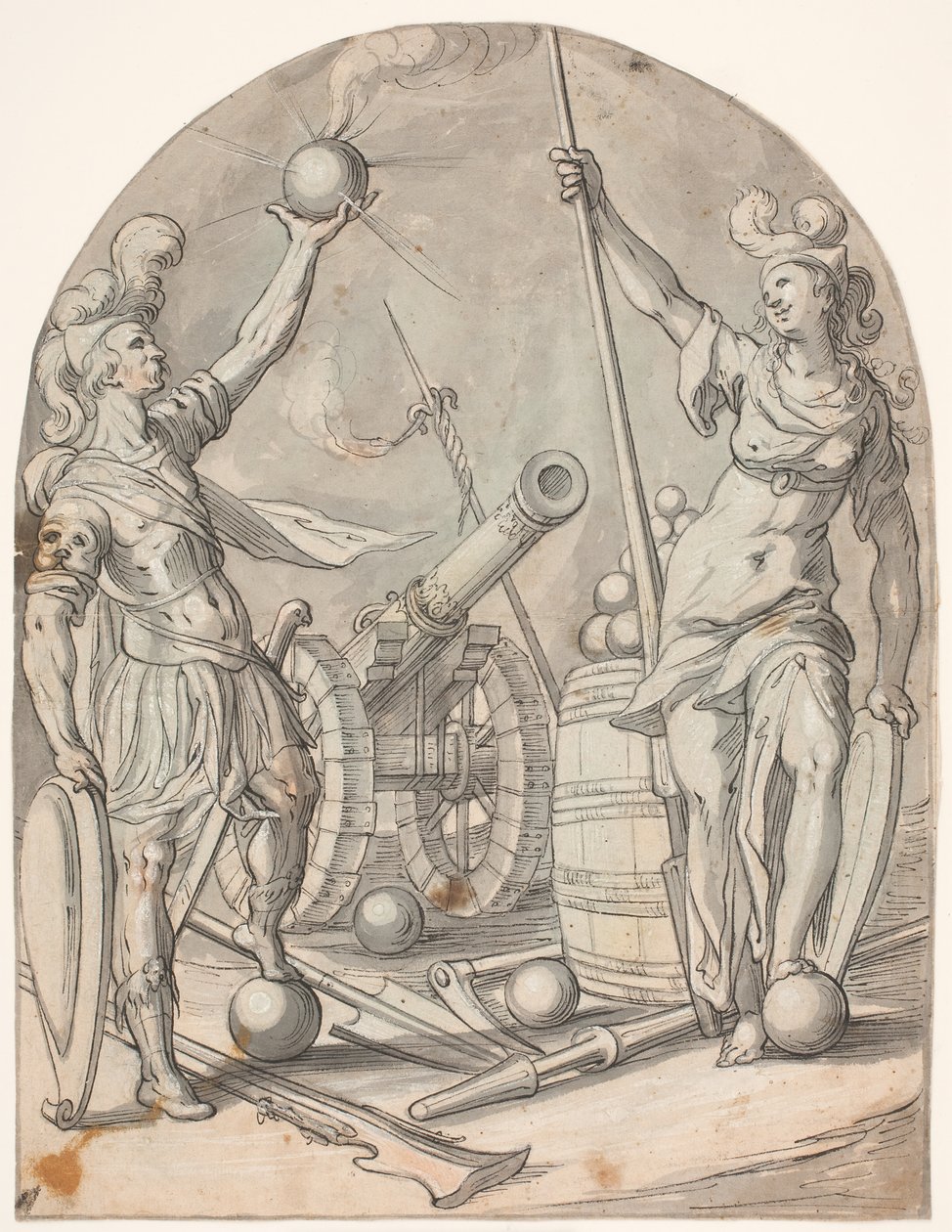 Mars og Bellona av Bartholomeus Spranger