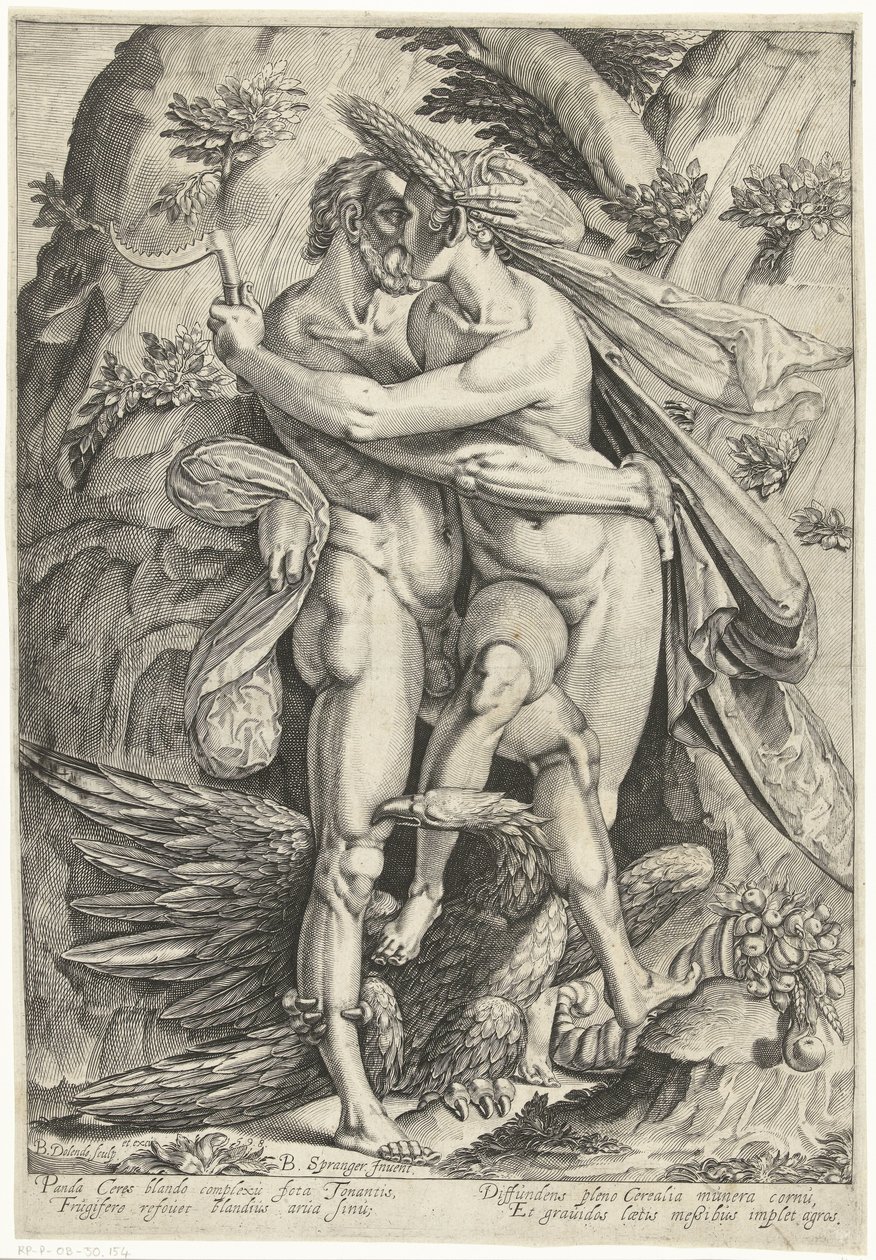 Pluto og Ceres av Bartholomeus Willemsz. Dolendo