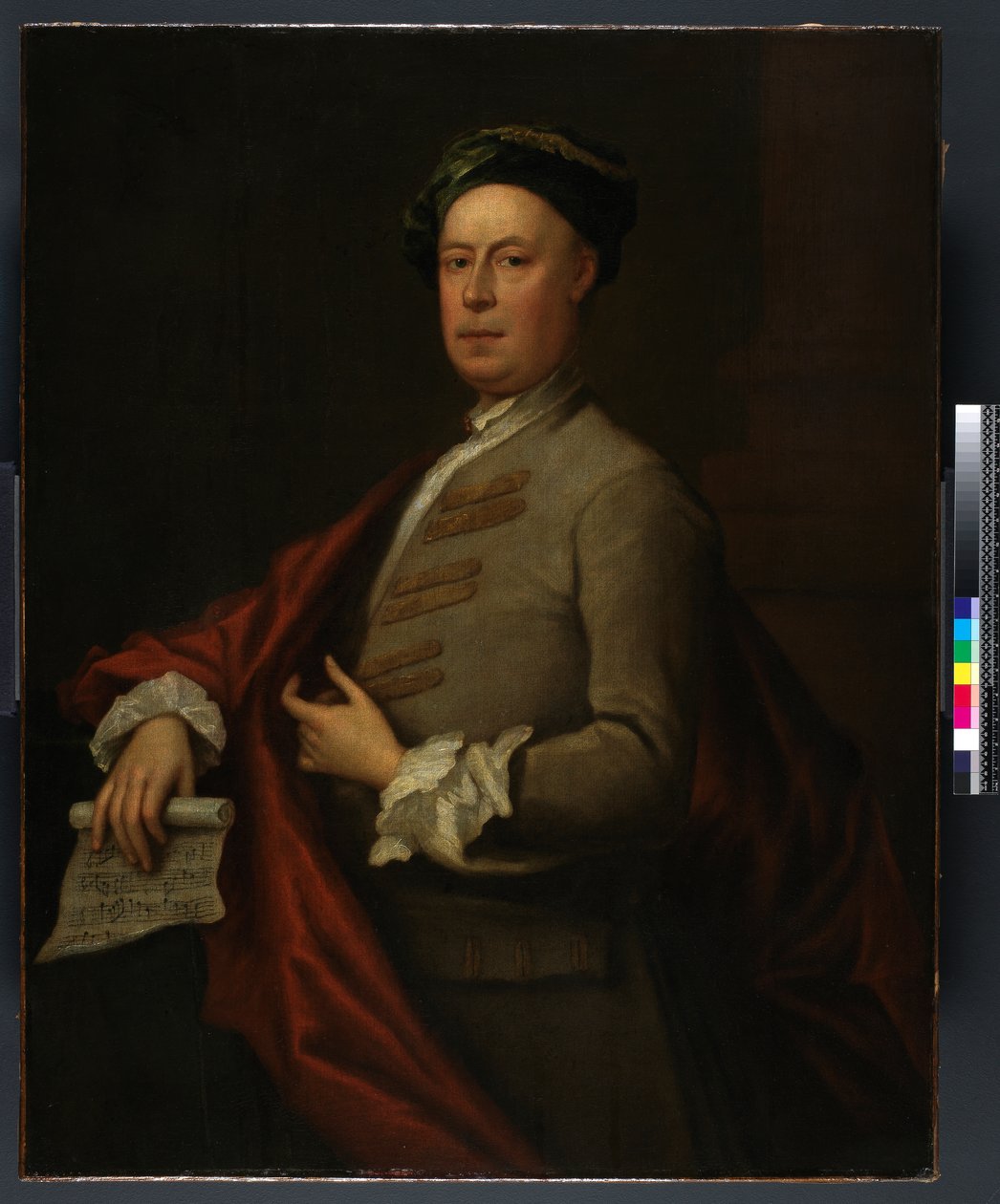 G.F. Handel", før 1754 av Bartholomew Dandridge