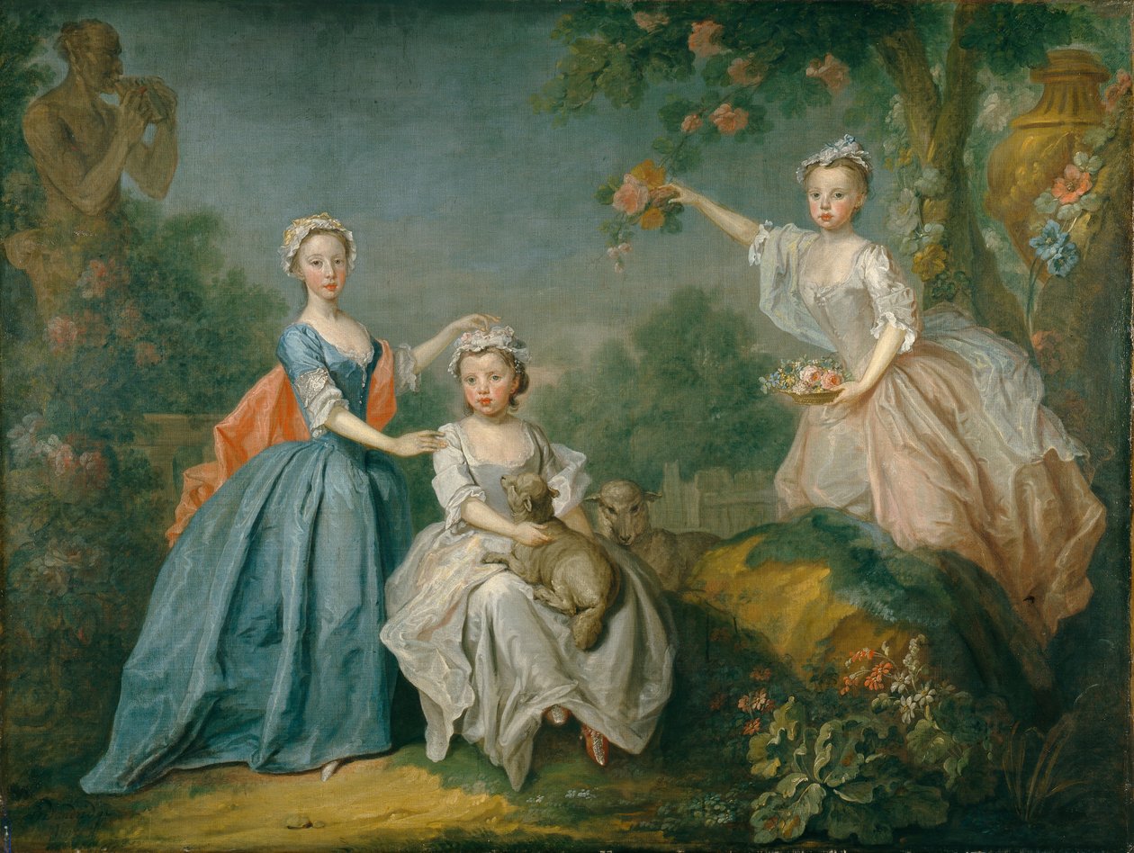 The Ladies Noel, ca. 1740 (olje på lerret) av Bartholomew Dandridge