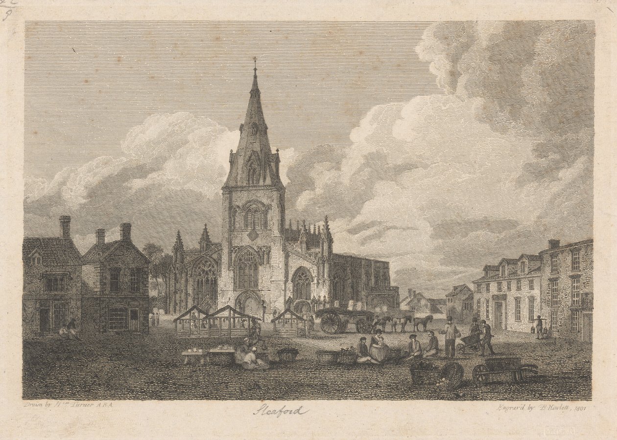 Sleaford kirke av Bartholomew Howlett