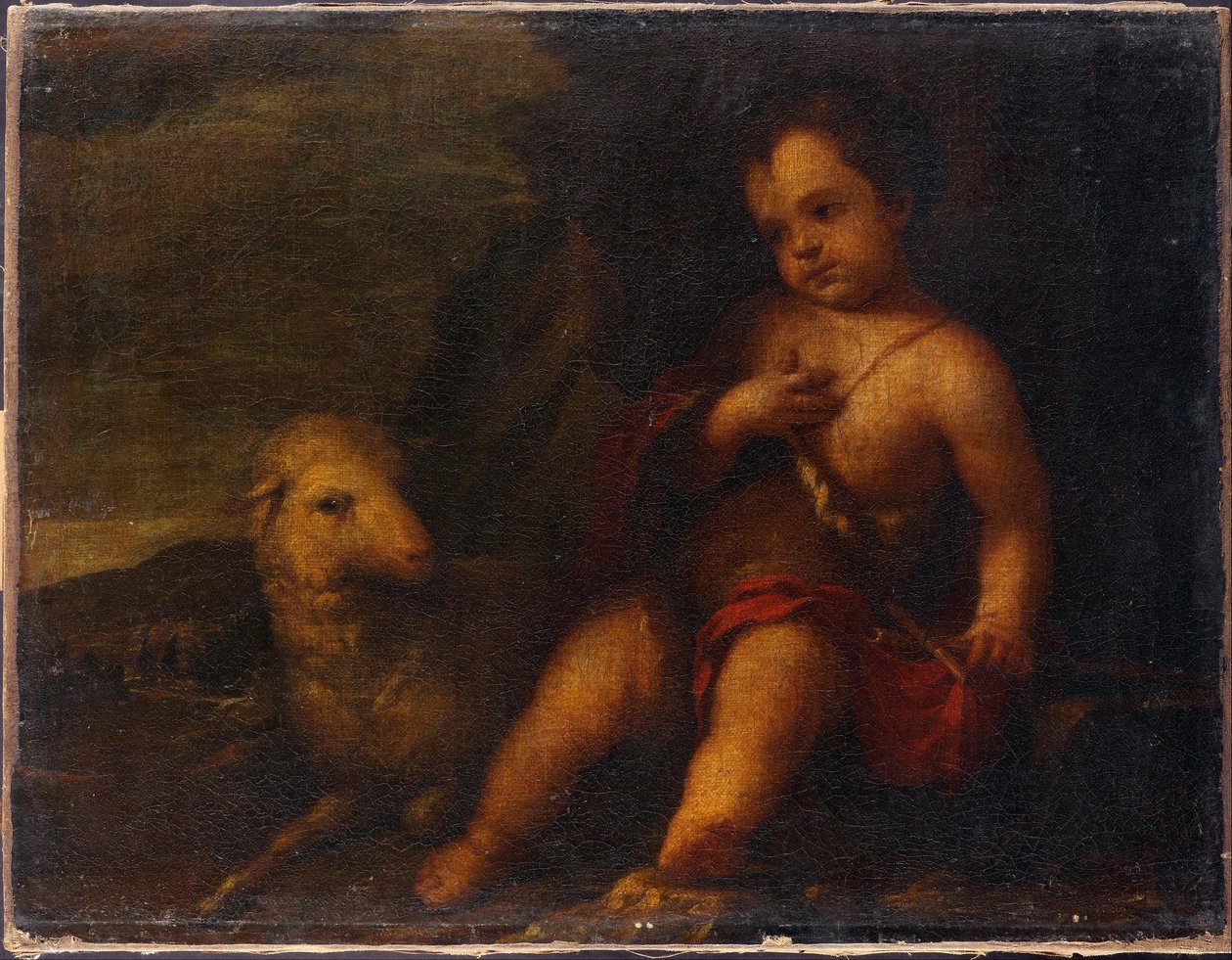 Spedbarn St. John av Bartolomé Esteban Murillo
