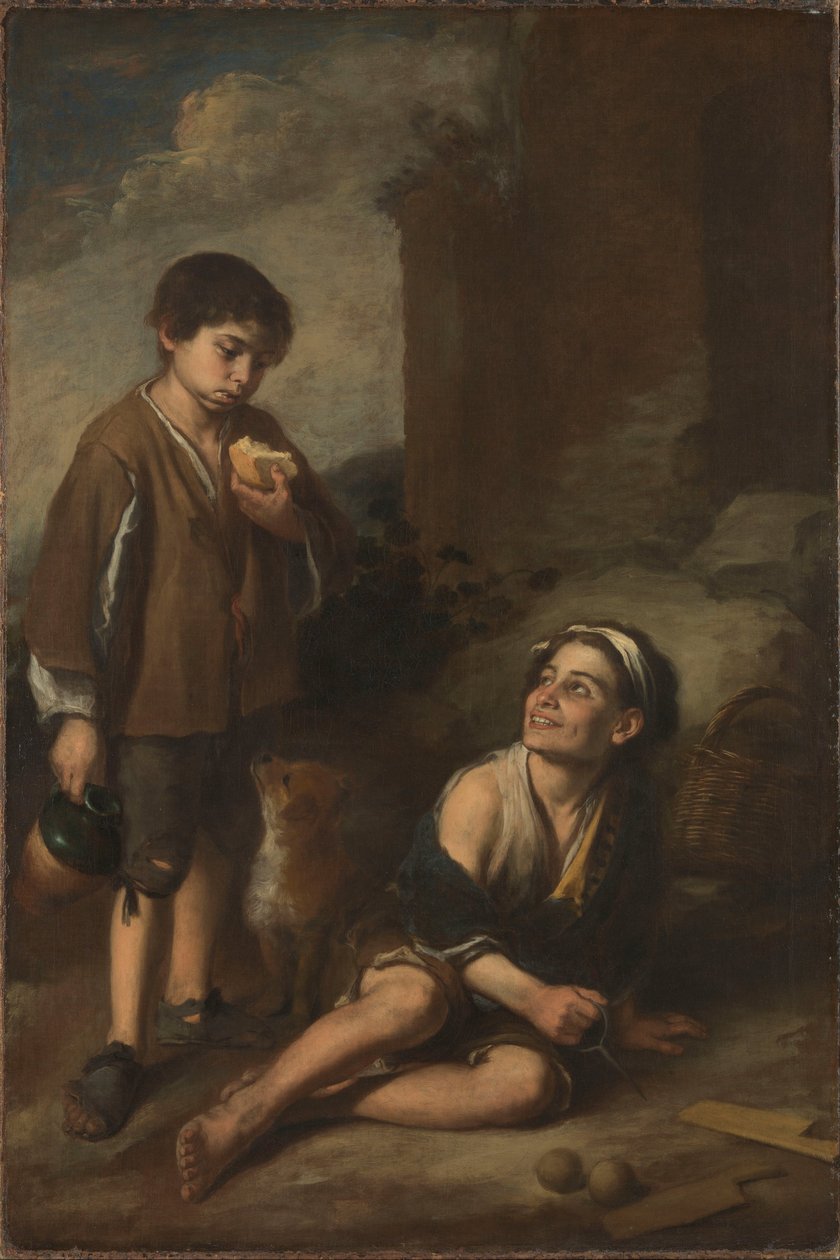 To bondegutter av Bartolomé Esteban Murillo