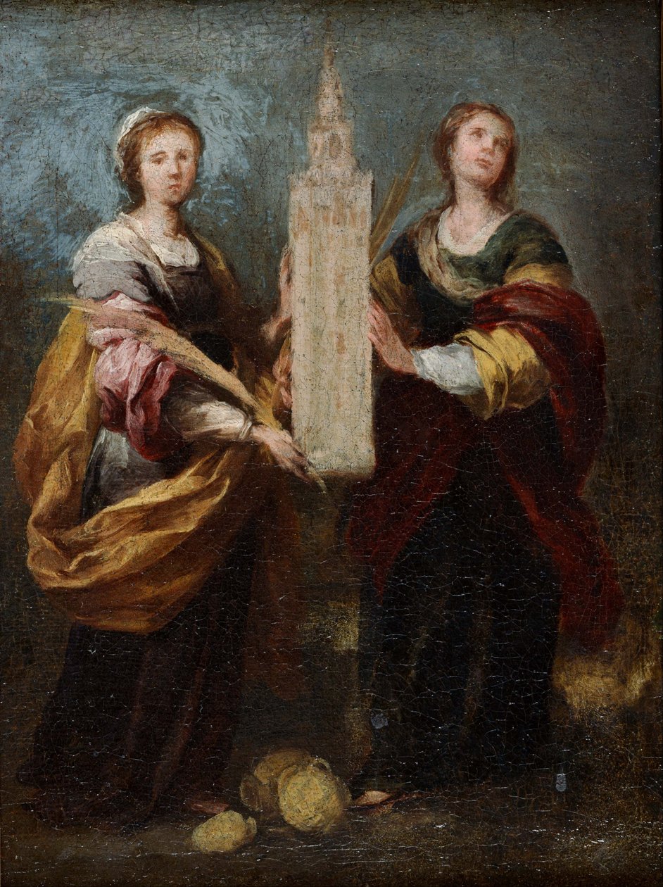 St. Justa og St. Rufina av Bartolomé Esteban Murillo
