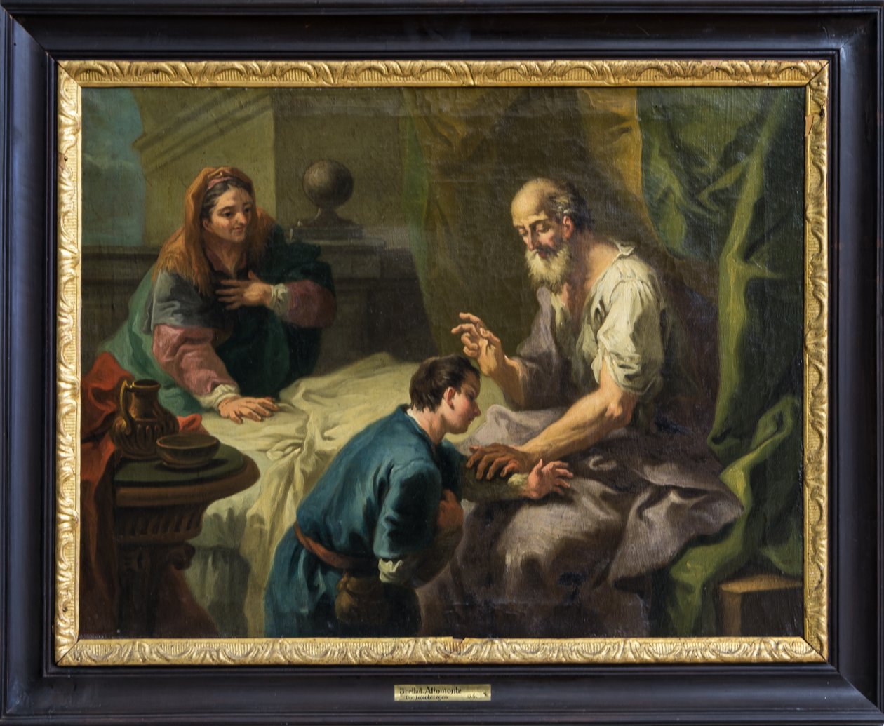 Isak velsigner Jakob av Bartolomeo Altomonte