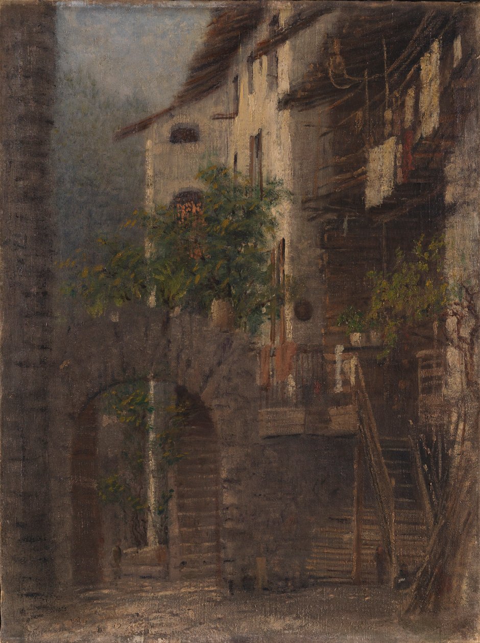 Hytter i Val di Non av Bartolomeo Bezzi