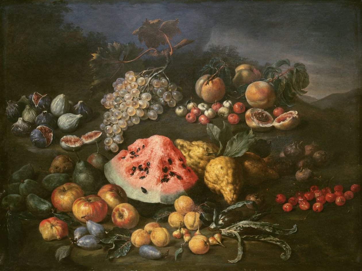 Stilleben av Bartolomeo Bimbi