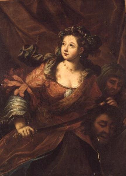Judith forlater Holofernes telt av Bartolomeo (attr. to) Biscaino