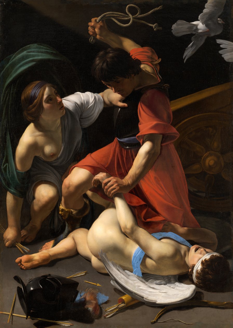 Cupid refset, 1613. av Bartolomeo Manfredi