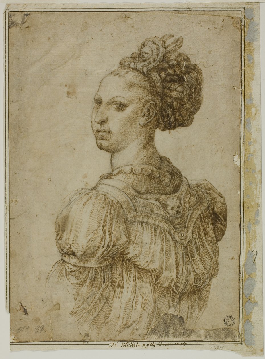 Ideell byste av en kvinne av Bartolomeo Passarotti