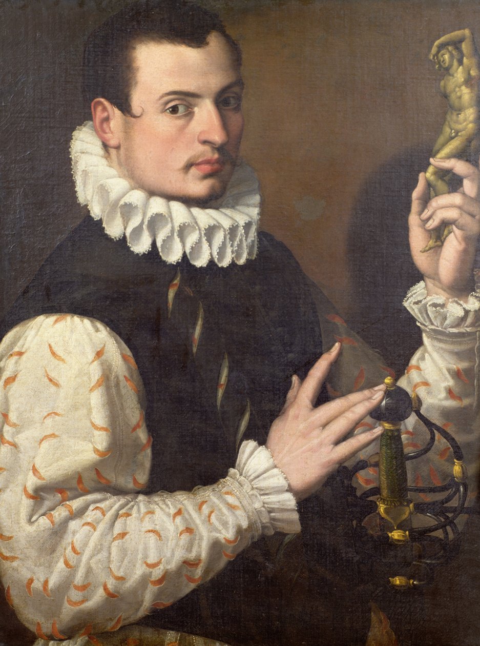 Portrett av en ung mann av Bartolomeo Passarotti