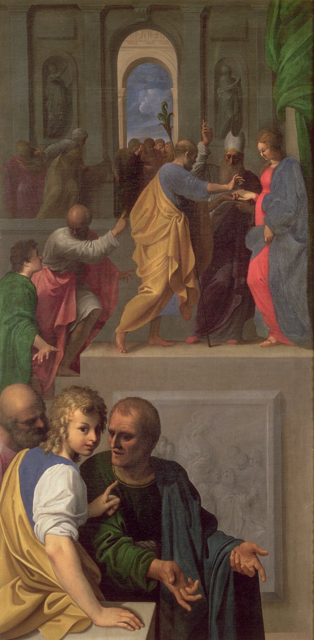 Jomfruens ekteskap av Bartolomeo Schedoni