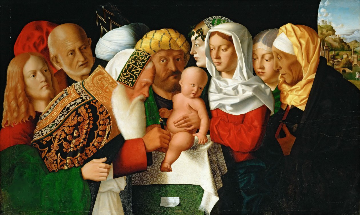 Kristi omskjæring, ca 1506. av Bartolomeo Veneto