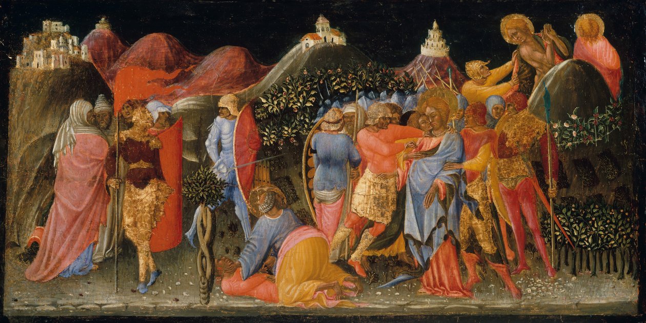 Kristi svik, ca. 1445-50. av Bartolomeo di Tommaso
